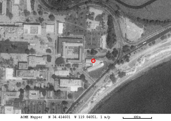 Satellite view of KITP
